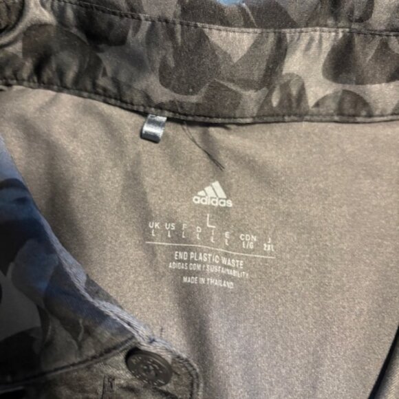 Adidas Polo Performance Moisture Wicking Size Large - Picture 4 of 4